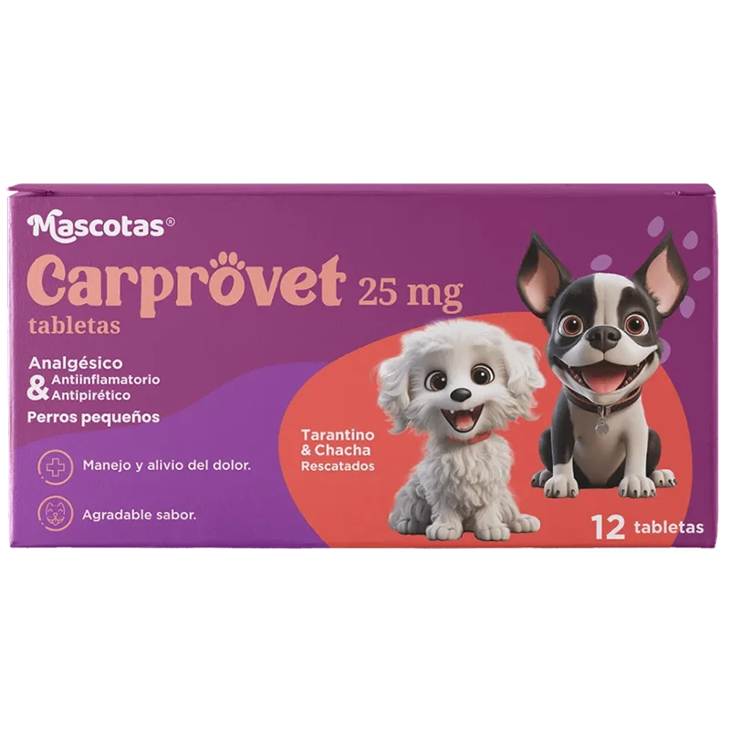 Carprovet 25mg (12 Tabletas)