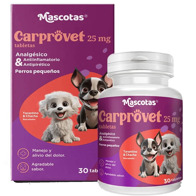 Carprovet 25mg (30 Tabletas)