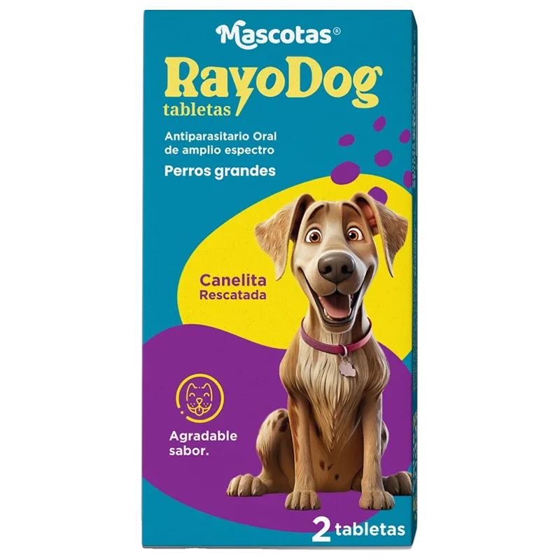Rayo Dog - Perros grandes - 2 Tabletas