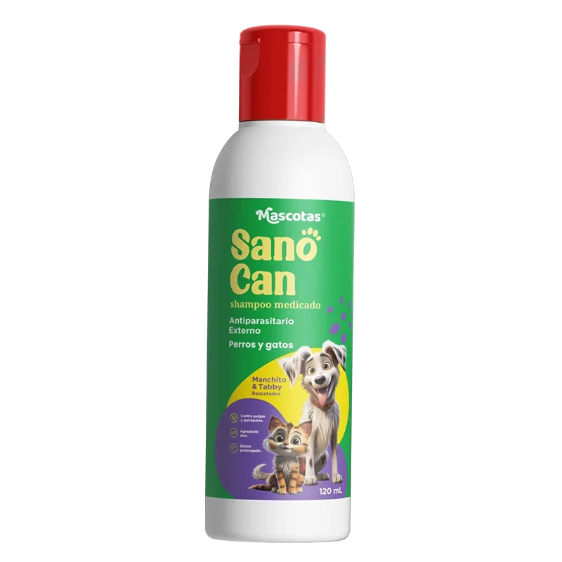 Sano Can - Shampoo medicado 120ml