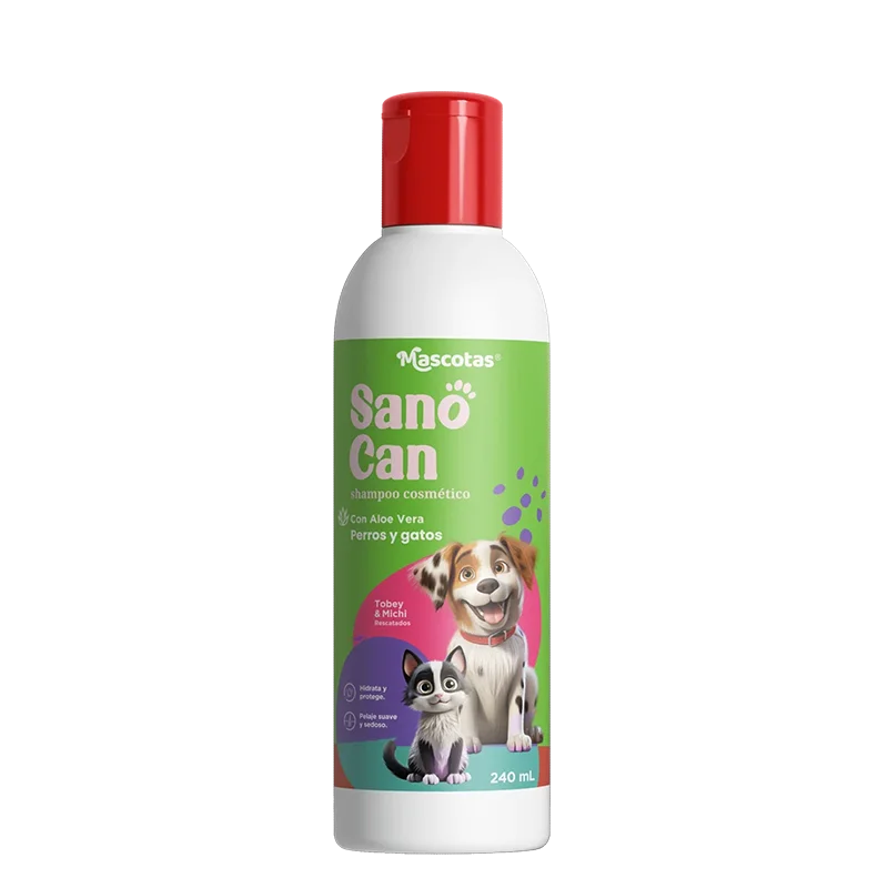 Sano Can - Shampoo cosmético 240ml