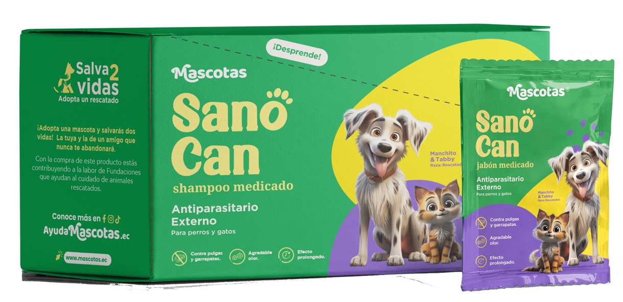 Sano Can - Shampoo medicado 40ml